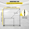 VEVOR 4 dalių reklaminis stovas 1.4 - 2.4 m