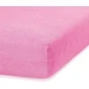 Frotinė paklodė su guma rožinės spalvos Amelia Home Ruby