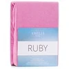 Frotinė paklodė su guma rožinės spalvos Amelia Home Ruby