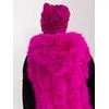 Fuksijų spalvos skrybėlė