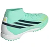 Futbolo bateliai adidas F50 Hyperfast League Mid TF, žalsvi