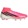 Futbolo bateliai Adidas F50 Hyperfast League Mid FG, rožiniai, KJ6714