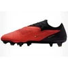 Futbolo bateliai Nike Phantom 6 Low Elite FG, ryškiai raudoni ir juodi
