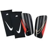 Futbolo blauzdų apsaugos Nike Mercurial Lite, juodos ir raudonos spalvos, XL dydis
