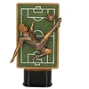 Futbolo kamuolio statuėlė RFST3056/BR/GN
