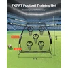 VEVOR Futbolo treniruoklis su taikinių tinklu 2134 mm
