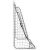 Futbolo vartai su taikinio kilimėliu Meteor 240x170x80 cm 16931