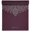 Gaiam Midnight Plum Saulės laikrodžio gėlės jogos kilimėlis, 5 mm, 65734