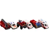 Lean Toys Komandinis gelbėjimo bazės žaislų rinkinys su 6 automobiliais