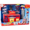 Lean Toys Komandinis gelbėjimo bazės žaislų rinkinys su 6 automobiliais