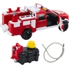 Lean Toys Gaisrinės Žaislinis Automobilis su Purškimo Funkcija ir Šviesomis