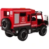 Žaislinis visureigis City Service Lean Toys, raudonas, 24x13,5x10 cm