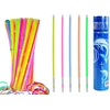 Lean Toys Šviečiančios juostos, 100 vnt., įvairių spalvų, 26 cm