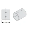 Gatvės šviestuvo SL AREA adapteris, pilkas