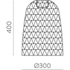 Gaubtas, skirtas šviestuvui EVENS, E27, medžio sp., 5PANT393030NA
