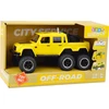 Lean Toys Geltonas 6x6 visureigis su garso ir šviesos efektais
