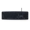 GEMBIRD KB-U-103 Klaviatūra (USB 2.0; JAV išdėstymas; juoda)