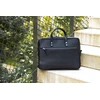 Gold GENUINE LEATHER SHOULDER BAG SL04 WATERFORD Juodas
