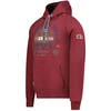 Geographical Norway DB 100 M džemperis WZ3006H/GN-Burgundija