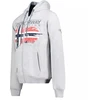 Geographical Norway Grusty Blended DB 100 M džemperis WZ3084H/GN-Blended Gray