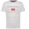 Geographical Norway Jezolo DB 254 M marškinėliai SY9738H/GN – pilka melanža