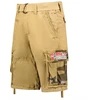 Geographical Norway Pasteque EO 063 M SX1425H/GNO-rusvai gelsvas šortai