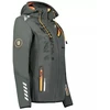 Geographical Norway Reine Ass A EO DB 007 W Softshell striukė WU8184F/GNO – tamsiai pilka / oranžinė