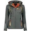 Geographical Norway Reine Ass A EO DB 007 W Softshell striukė WU8184F/GNO – tamsiai pilka / oranžinė