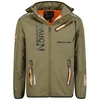Geographical Norway Royaute DB 068 M WY1996H/GN-Kaki / Oranžinis Softshell striukė