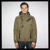 Geographical Norway Royaute DB 068 M WY1997H/GN-Kaki / Juodas Softshell striukė