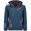 Geographical Norway ROYAUTE DB Tamsiai Mėlyna Raudona Vyriška Softshell striukė 068 (WY2001H/GN/Navy / Raudona)