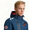 Geographical Norway ROYAUTE DB Tamsiai Mėlyna Raudona Vyriška Softshell striukė 068 (WY2001H/GN/Navy / Raudona)