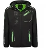 Geographical Norway ROYAUTE JUODA / ŽALIA DB MEN 068 JUODA / ŽALIA Vyriška softshell striukė (WY8026H/GN-NOIR / VERT)