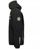 Geographical Norway ROYAUTE JUODA / ŽALIA DB MEN 068 JUODA / ŽALIA Vyriška softshell striukė (WY8026H/GN-NOIR / VERT)