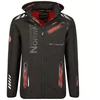 Geographical Norway Softshell striukė Royaute DB 068 M WY2000H/GN/Juodas / Raudona