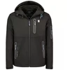 Geographical Norway Taxillus DB 056 M WY9224H/GN-Juodas Softshell striukė