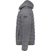 Geographical Norway vyriška striukė AMIGOTAL HOOD DB DGREY MEN 233 Tamsiai pilka (WZ5179H/GN-GRIS FONCÉ)