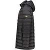 Geographical Norway vyriškas švarkas AMIGOMAP LONG HOOD DB Juodas MEN 233 Juodas (WZ5085H/GN-NOIR)