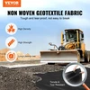 Vevor Juodas neaustinis geotekstilės audinys žvyro dangai