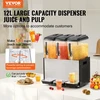 VEVOR Komercinis 12L x 3 talpų gėrimų skirstytuvas