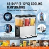 VEVOR Komercinis 12L x 3 talpų gėrimų skirstytuvas