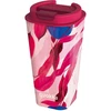 Quokka Vaso Cafe Doble Pared - Plastic mug with double walls 450 ml (Satsuma)
