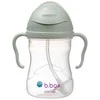 B.BOX BB200210 Vandens butelis su šiaudeliu 240 ml šalavijų