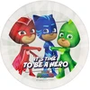 Gimtadienio vakarėlio lėkštės – Pižamų herojai (PJ Masks)