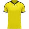 Givova Revolution Interlock marškinėliai, geltoni ir juodi MAC04 0710