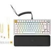 Glorious GMMK Pro Gaming-klaviatūra, 75% - baltas, ISO, Pre-Built