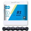 Grandinė KMC B1 plati 112 grandžių juoda BOX