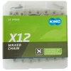 Grandinė KMC X12 Sidabrinis Waxed