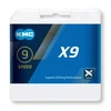 Grandinė KMC X9 Sidabrinis