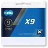 Grandinė KMC X9 Sidabrinis Pilkas